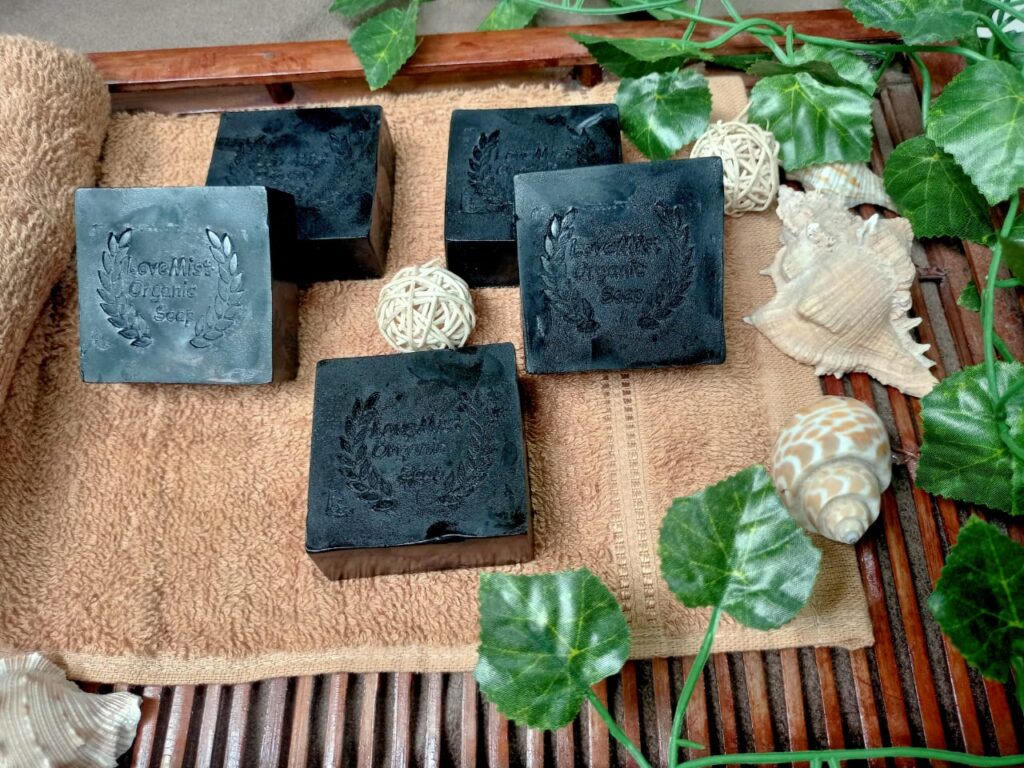 LoveMist Organics Charcoal Soap