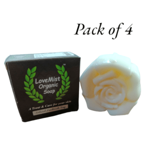 LoveMist Organics Goat Milk soap Pack of 4