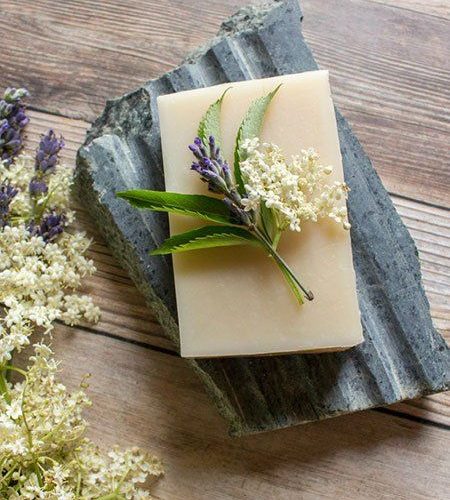 Elderflower & Lavender Soap Recipe - LOVELY GREENS